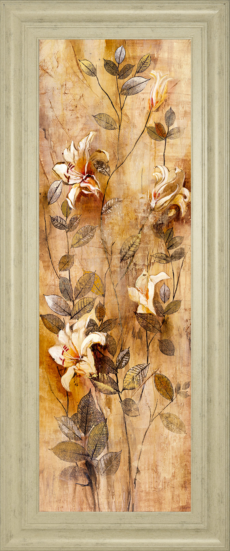 Candlelight Lilies I By Douglas