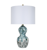Oceanic Drift Ceramic Table Lamp (Case Pack 2)