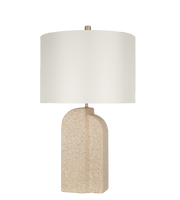 Sculpted Sandstone Ceramic Table Lamp (Case Pack 2)
