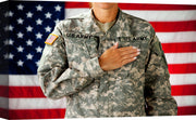 ''Salute to Service: Female U.S. Army Tribute'' Printed Wrapped Canvas