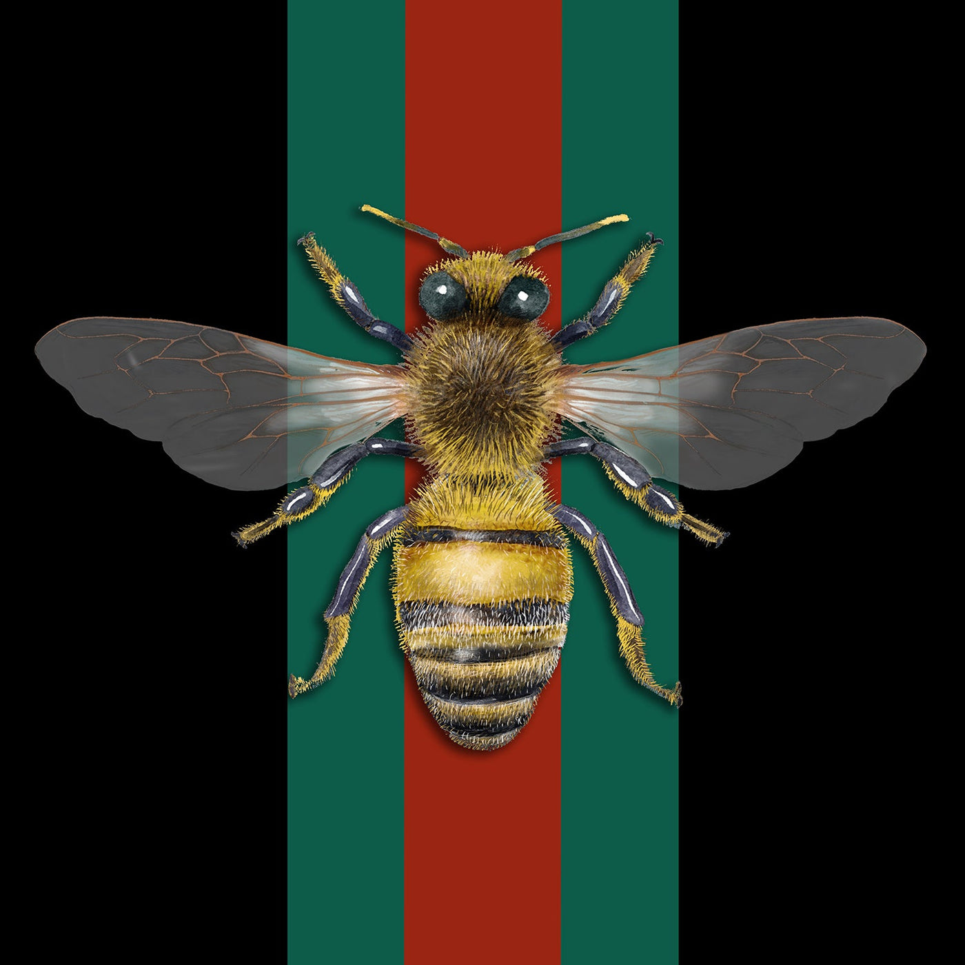 ''Queen Bee'' Tempered Glass