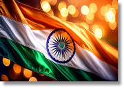 ''Indian Flag'' Tempered Glass