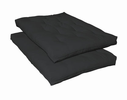 6-inch Promotional Futon Pad Black