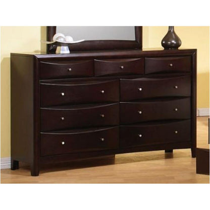 Phoenix 9-Drawer Bedroom Dresser