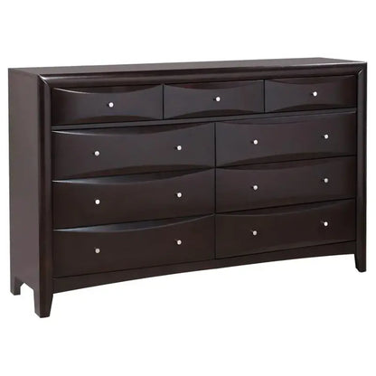 Phoenix 9-Drawer Bedroom Dresser