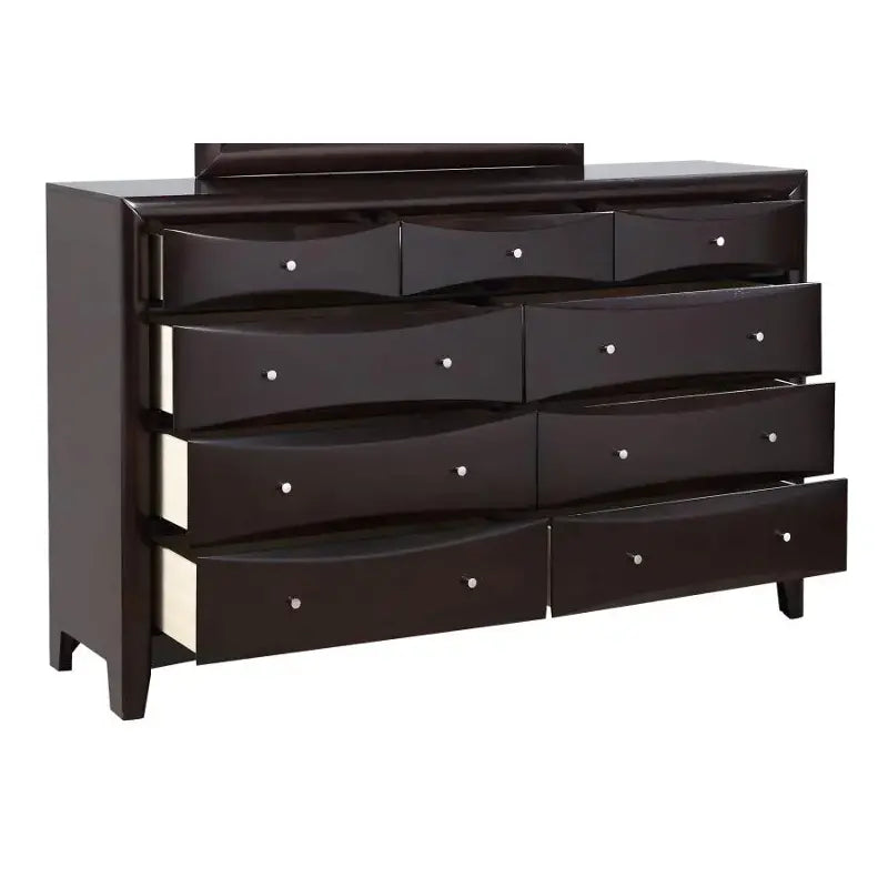 Phoenix 9-Drawer Bedroom Dresser