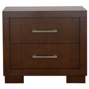 Jessica 5-piece Queen LED Bedroom Set Snow White