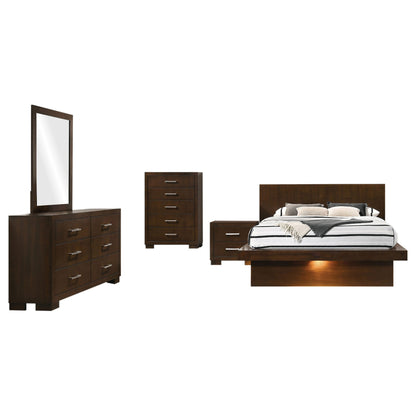 Conjunto de dormitorio Jessica Cappuccino