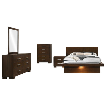 Conjunto de dormitorio Jessica Cappuccino