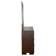 Jessica 6-drawer Dresser Cappuccino