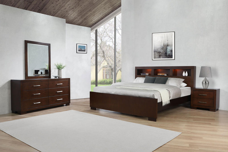 Conjunto de dormitorio Jessica Cappuccino
