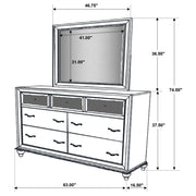 Barzini 7-Drawer Dresser