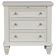 Sandy Beach  Bedroom Set Cream White