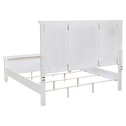 Sandy Beach 63-inch Panel Bed Cream White