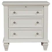 Sandy Beach  Bedroom Set Cream White