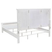 Sandy Beach 63-inch Panel Bed Cream White