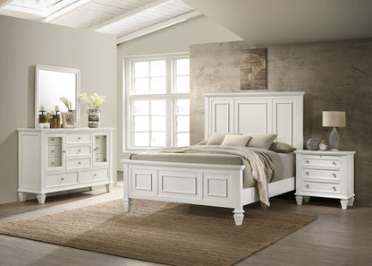 Sandy Beach  Bedroom Set Black