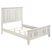 Sandy Beach  Bedroom Set Cream White