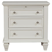 Sandy Beach  Bedroom Set Cream White