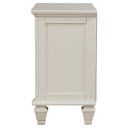 Sandy Beach 3-drawer Nightstand Black