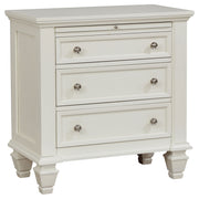 Sandy Beach  Bedroom Set Cream White