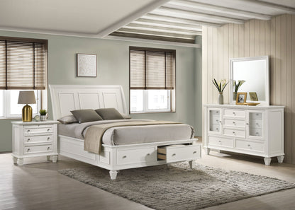 Sandy Beach  Bedroom Set Black