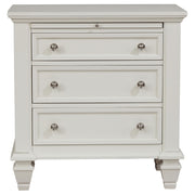 Sandy Beach  Bedroom Set Cream White