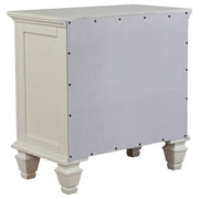 Sandy Beach  Bedroom Set Cream White