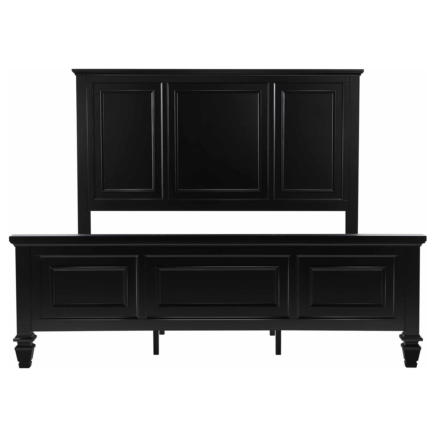 Sandy Beach  Bedroom Set Black