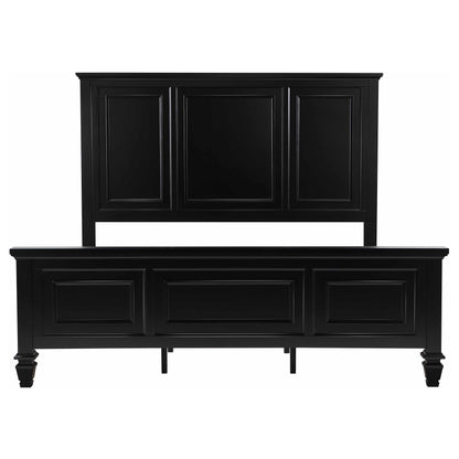 Sandy Beach  Bedroom Set Black