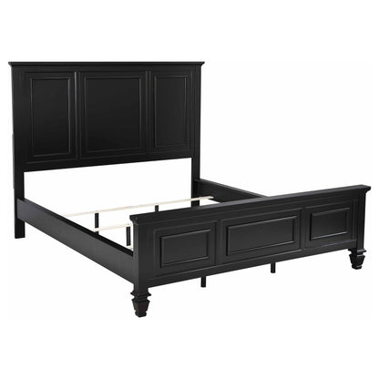 Sandy Beach  Bedroom Set Black