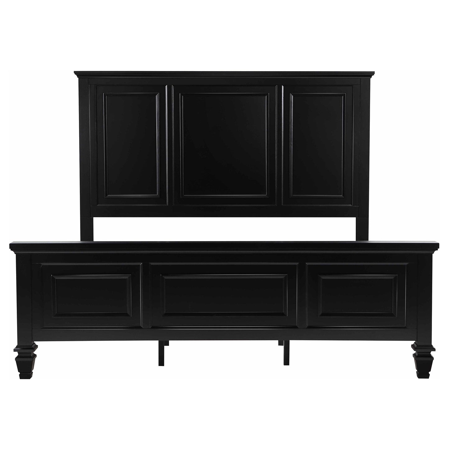 Sandy Beach  Bedroom Set Black