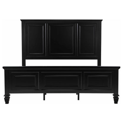Sandy Beach  Bedroom Set Black