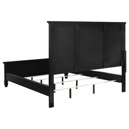 Sandy Beach  Bedroom Set Black