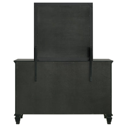 Sandy Beach 11-drawer Dresser Black