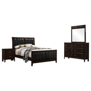 Juego de dormitorio Carlton Cappuccino