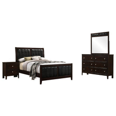 Juego de dormitorio Carlton Cappuccino