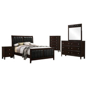 Juego de dormitorio Carlton Cappuccino