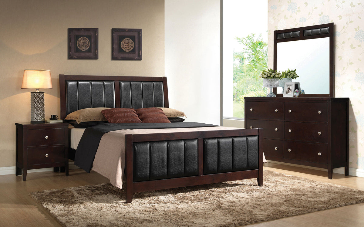 Carlton  Bedroom Set Cappuccino