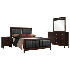 Juego de dormitorio Carlton Cappuccino