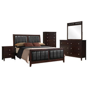 Juego de dormitorio Carlton Cappuccino