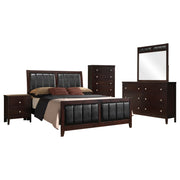 Juego de dormitorio Carlton Cappuccino