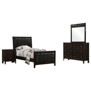 Juego de dormitorio Carlton Cappuccino