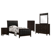 Juego de dormitorio Carlton Cappuccino