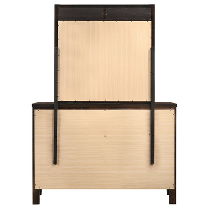 Carlton 6-Drawer Dresser Cappuccino