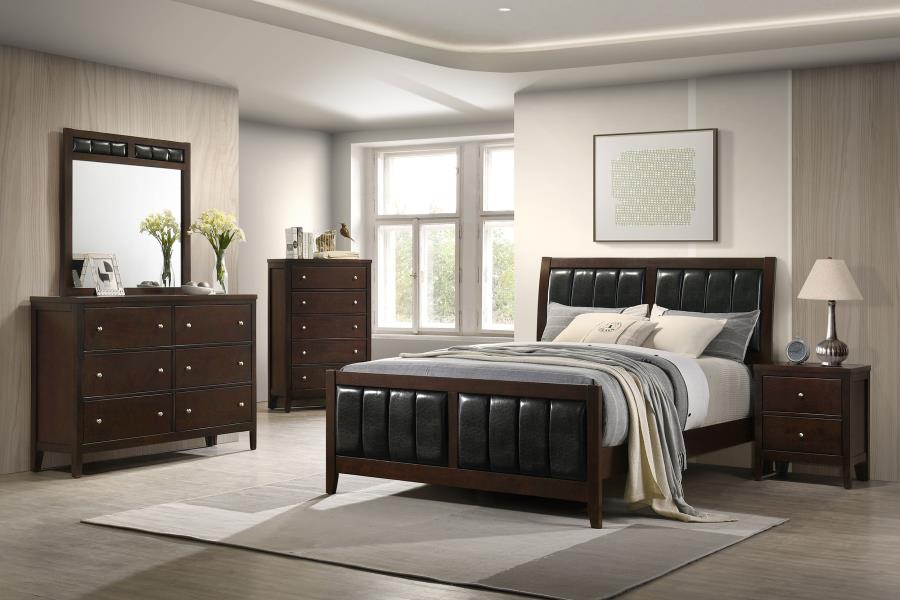 Carlton Dresser Mirror in Cappuccino
