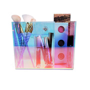 Prisma Acrylic Makeup 3-Section Brush Holder