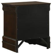 Conjunto de dormitorio Louis Philippe Cappuccino