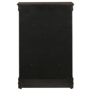 Louis Philippe 5-drawer Bedroom Chest Cappuccino