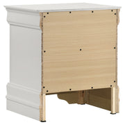 Conjunto de dormitorio Louis Philippe Cappuccino